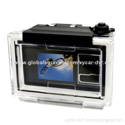 Portable External Lens Car DVR, Built-in Lithium-ion Battery, Supports Waterproof Function